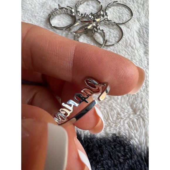 Stainless Steel ZODIAC Horoscope Rings - Picture 5 of 9